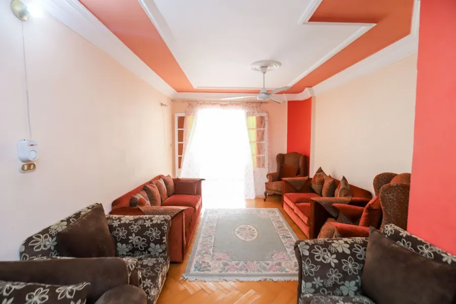 Furnished Apartment For Rent 154m Miami (Moustafa Naguib St.)