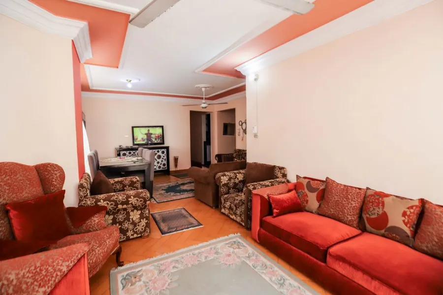 Furnished Apartment For Rent 154m Miami (Moustafa Naguib St.)