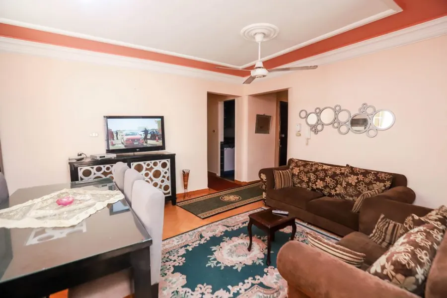 Furnished Apartment For Rent 154m Miami (Moustafa Naguib St.)