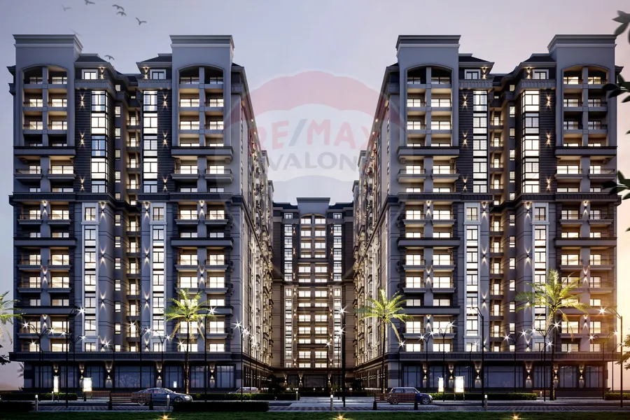 شقة للبيع 133 م سموحة (كمبوند مروج)