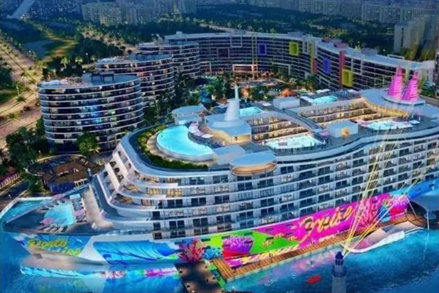 شاليه للبيع (بورتو جولف - أبراج الأوفال) 72 م