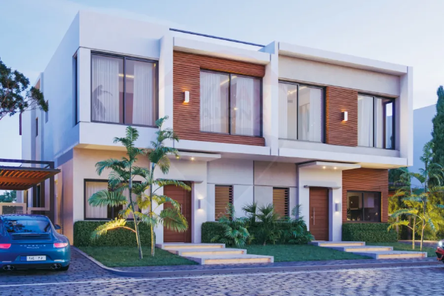 Middle townhouse villa for sale (Azar Island - Ras El Hekma) 105 m