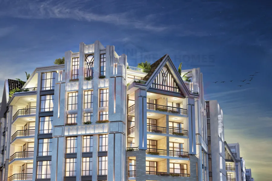 شقة للبيع 177م  سموحة (كومباوند فالوري انطونيادس -  نموذج ج)