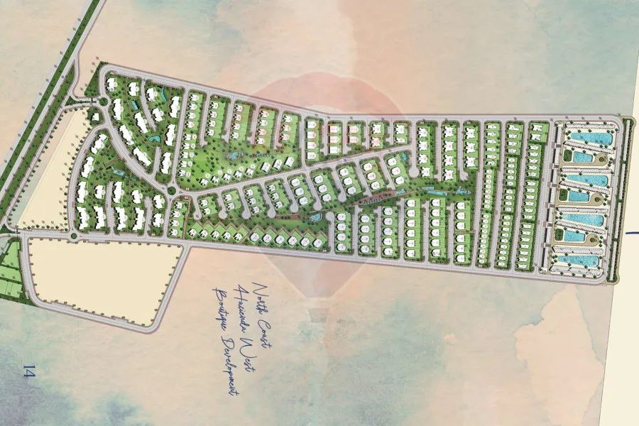 Chalet + roof for sale on the coast (Ras El Hekma - Hacienda West) 111 m