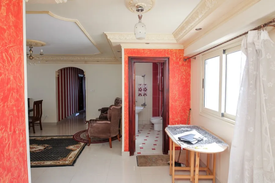 شقة مفروشة للإيجار200م كفر عبده ( خطوات من حديقة اللنبي )