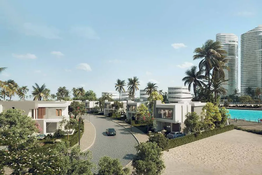 Ground chalet with garden for sale 220 m (Palm Hills - El Alamein)