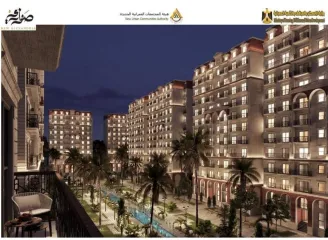 شقق للبيع  ١٢١م بمشروع صوارى (بجوار كارفور ومستشفى الشرطه)