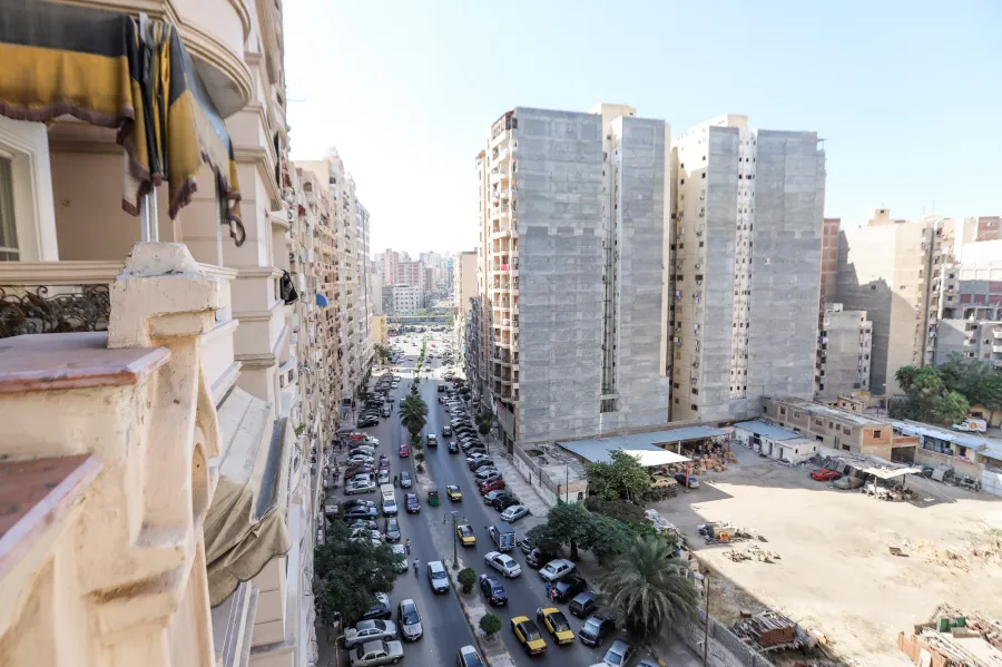 شقة للبيع 210م صافى سموحة (ش زكى رجب)