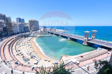 شقة للايجار 150 م ستانلي (على البحر مباشرة)