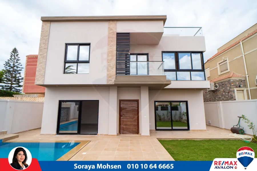 فيلا للبيع 300 م كينج مريوط (كومباوند الواحة الخضراء)