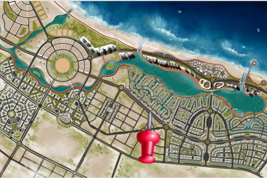 Chalet for sale (Mazarine Raya - El Alamein) 75 m