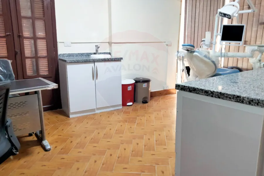 An equipped dental clinic administrative apartment for rent 200 m Smouha (May 14th St.)