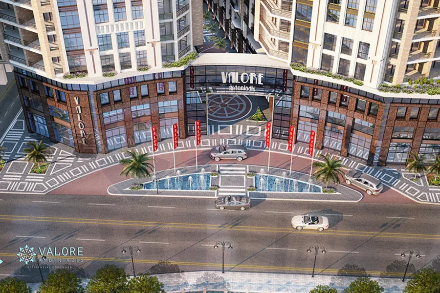 شقة للبيع 177م  سموحة (كومباوند فالوري انطونيادس -  نموذج ج)