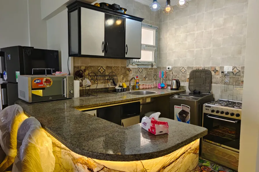 Ground chalet 92 m + garden 50 m furnished for sale (Marseilia Beach 4 - Sidi Abdel Rahman)