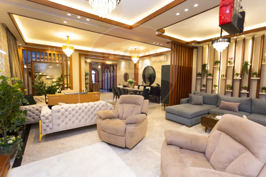 Furnished twin house for annual rent, 350 m², King Mariout (Al Orouba Royal)