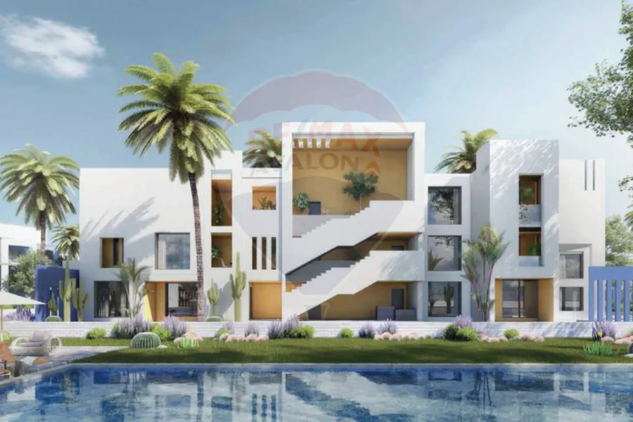 شالية ارضي بجاردن للبيع (جفيرا- راس الحكمة) 91 م +  71 م جاردن