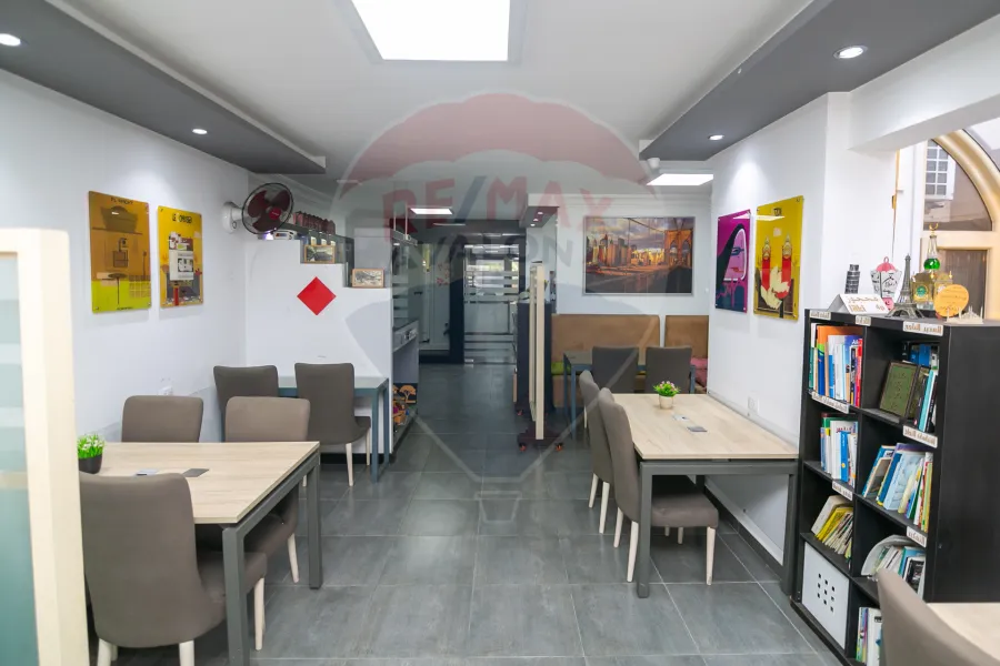 مقر اداري للايجار المفروش 170 م كفر عبده (عمارة الفرات)