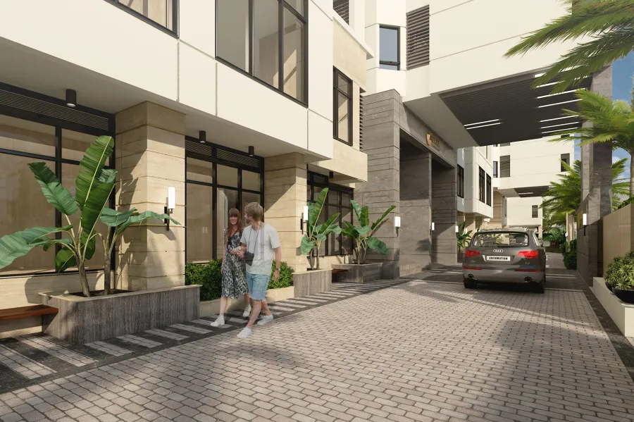 شقة للبيع 153 م سموحة ( منطقة النوادى الجديده - بجوار جرين بلازا )