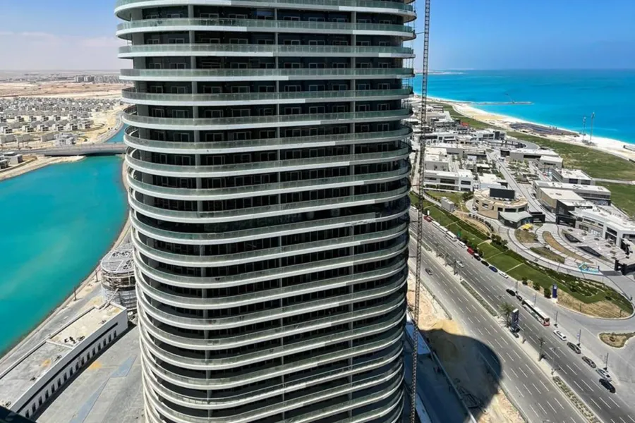 Luxury apartment for sale (North Edge - El Alamein) 114 m