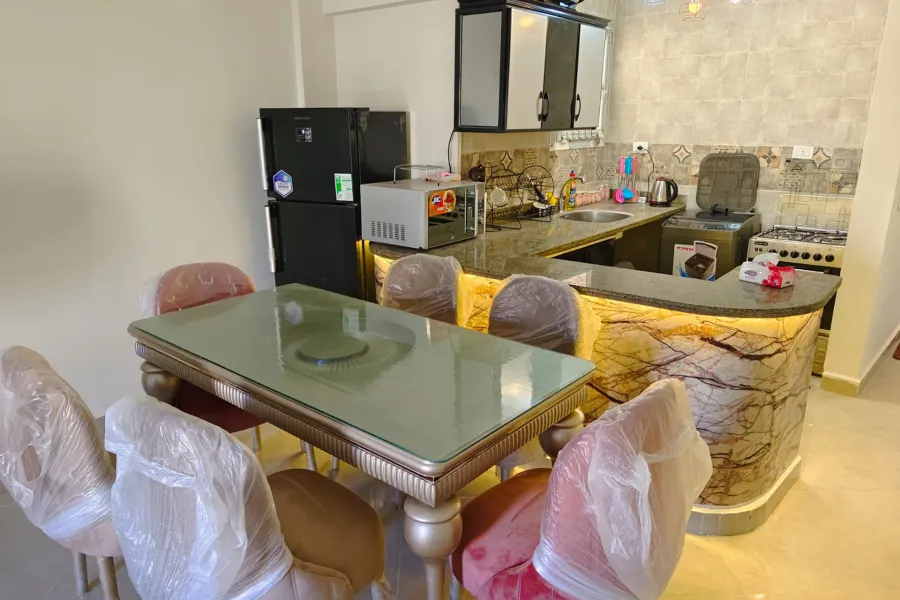 Ground chalet 92 m + garden 50 m furnished for sale (Marseilia Beach 4 - Sidi Abdel Rahman)