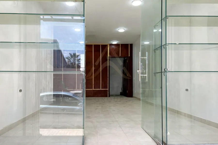 محل للايجار 44 م سموحه (متفرع من ش ذكي رجب)