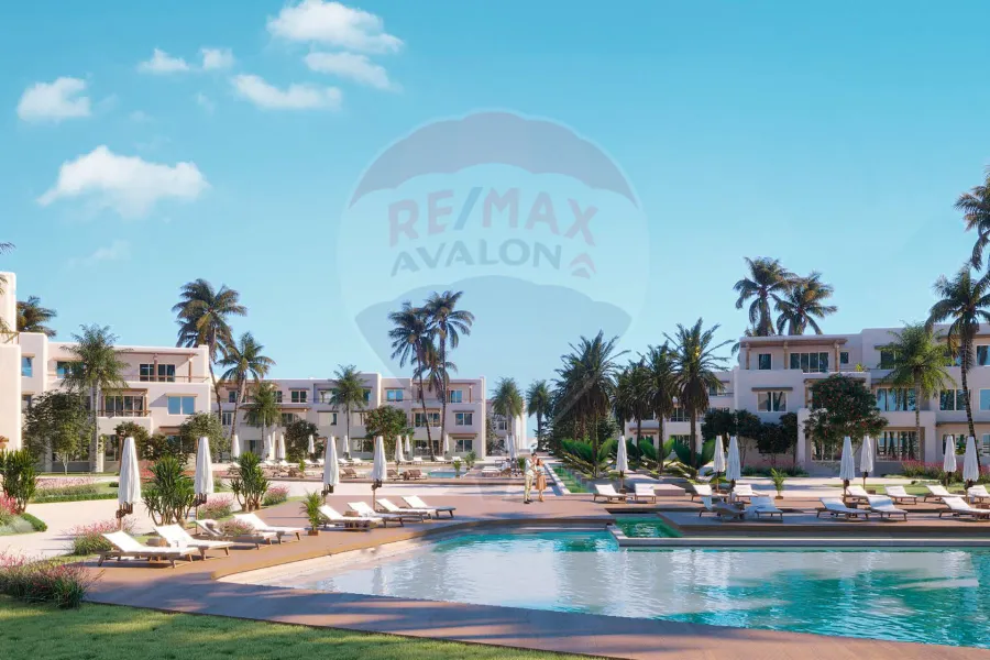 Chalet + roof for sale on the coast (Ras El Hekma - Hacienda West) 111 m