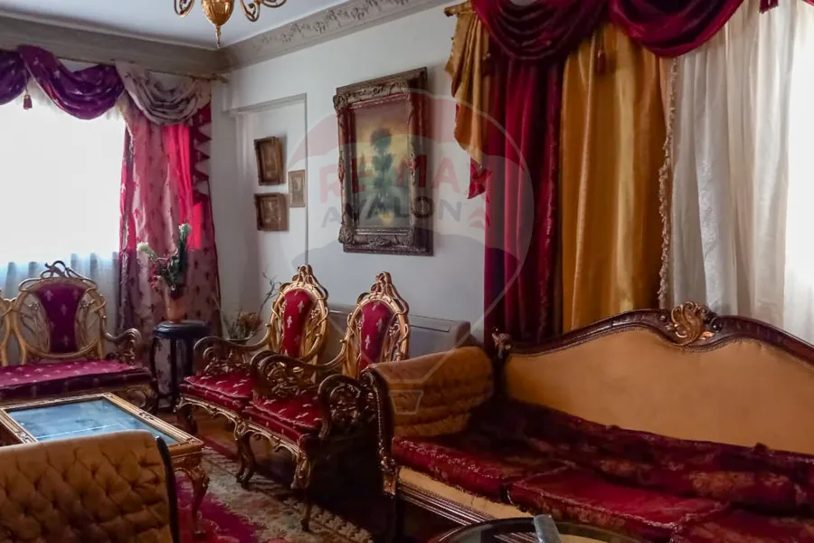 Furnished apartment for rent 220 m Smouha (division of judges)