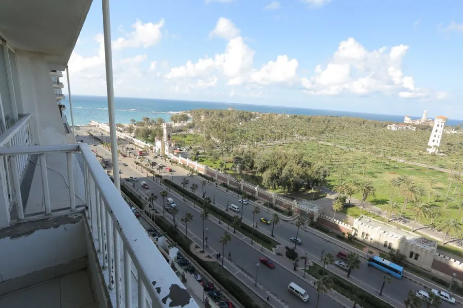 Furnitued Apartment for Rent 160m El-Montazah (Sheraton El-montazah Tower)