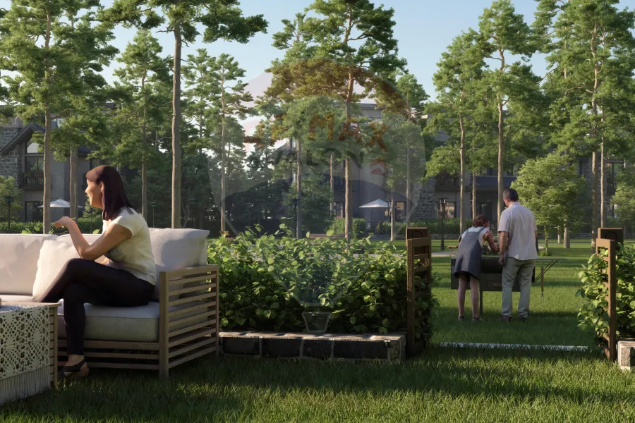 Townhouse villa + garden for sale 208 m New Cairo (Wonder Mark - Mostaqbal City)