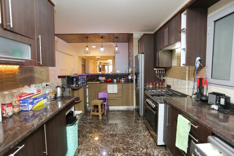 Furnished apartment for annual rent 252 m Gleem ( directly on the sea - brand building )