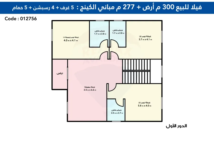Villa for Sale 300 m King Maryot (Green Oasis Compound)