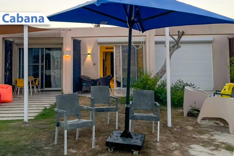 فيلا 1,000 م + كابانا (هاسيندا باي)