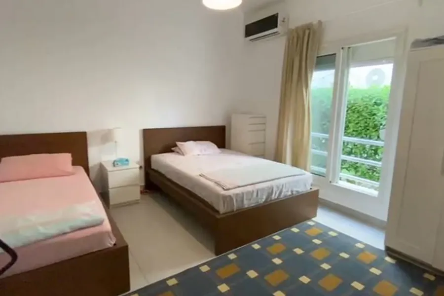 Ground floor chalet with garden for sale (Amwaj) 144 m + 120 m garden