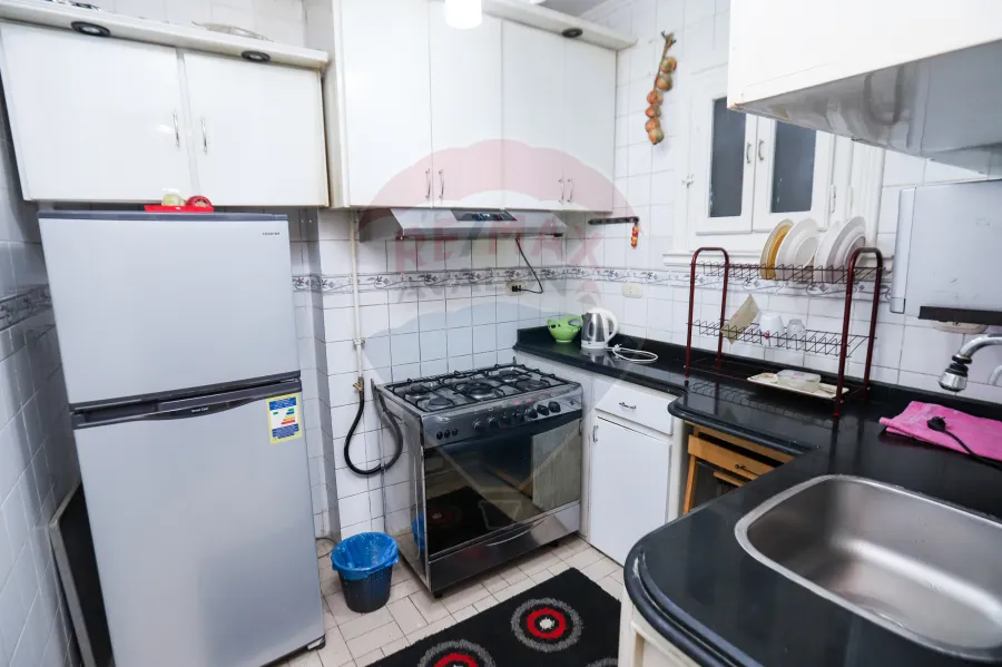 شقة للايجار المفروش 100 م ستانلى ( طريق الجيش )