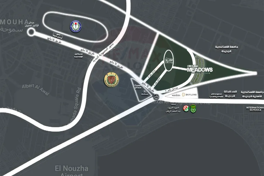 Villa twin house for Sale 279 m Smouha (Muruj distract Orouba Meadows copmound)