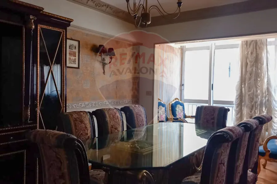 Furnished apartment for rent 220 m Smouha (division of judges)