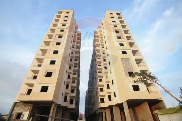 شقة للبيع 146 م سموحة الجديدة (كمبوند اب تاون )