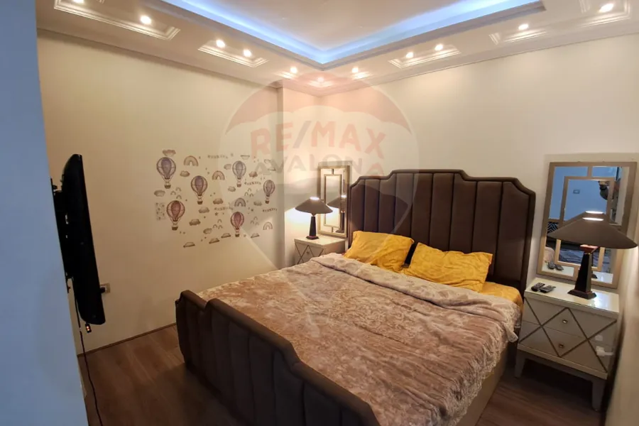 شقة مفروشة للايجار 120 م كليوباترا (ش طه حمدي)