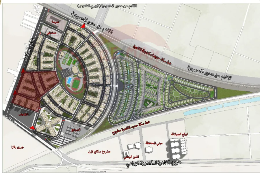 شقة للبيع 163 م سموحه (مروج)