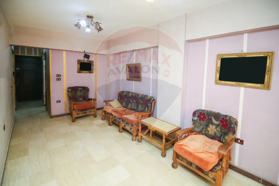 شقه للبيع 100 م كامب شيزار ( متفرع من ش ابو قير)