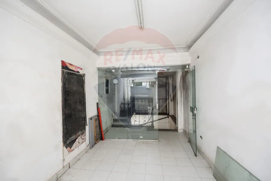 Commercial shop + Mezan for sale 83 m elsyouf (in front of Gamila Abo Hred st.)