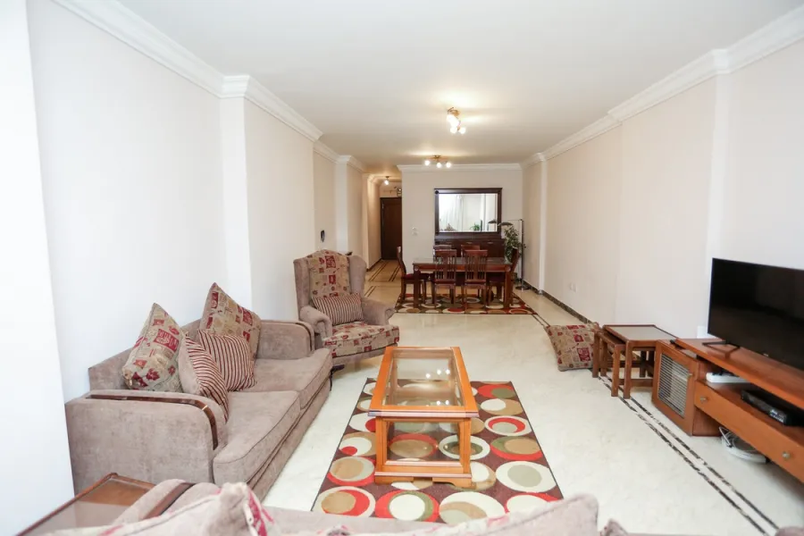 Furnished apartment for rent 175m Stanley (Abd El-aziz Fahmy St.)