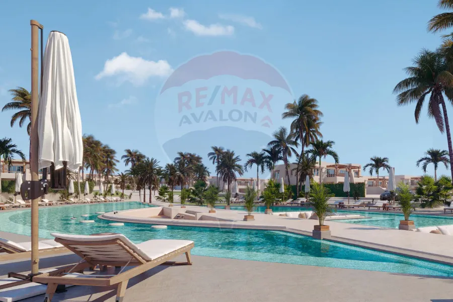 Penthouse for sale (Hacienda West - Ras El Hekma) 111 m + 80 m roof - 5,400,000 EGP (down payment + over)