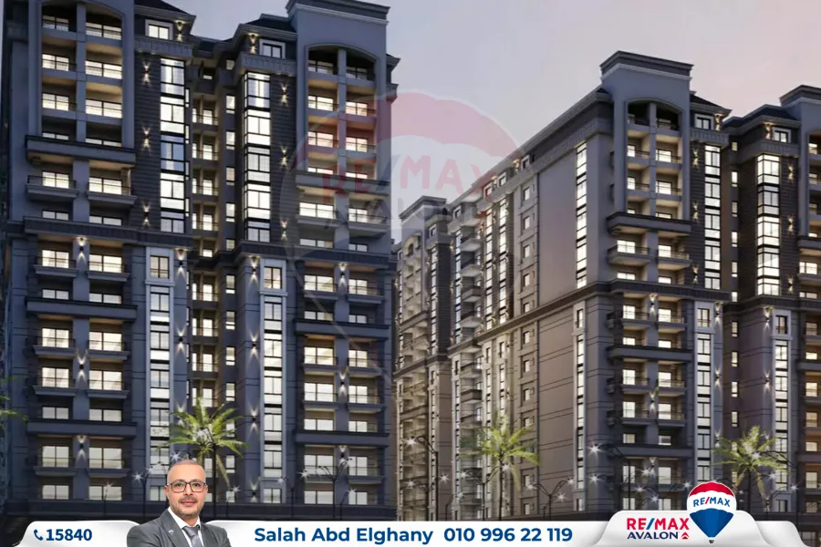 شقة للبيع  (مروج) سموحة 145 م تقسيط