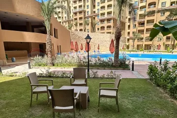 شاليه ارضي بجاردن للبيع (اكوا فيو) 205 م