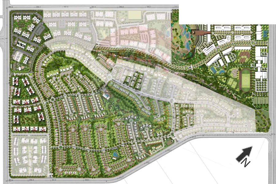 شقة للبيع (بالم هيلز - التجمع الخامس) 135 م