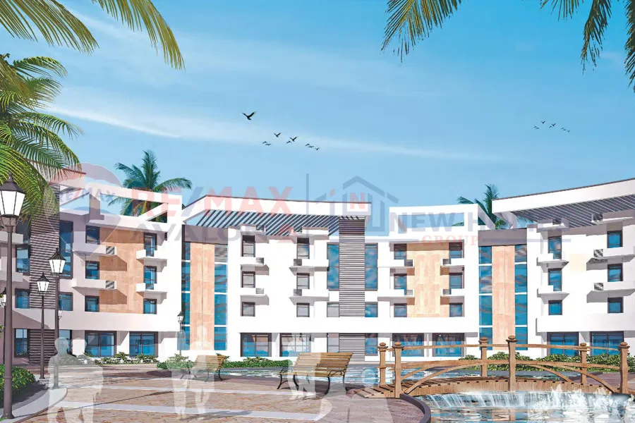 Chalet + roof for sale North Coast (Marseilia Beach 4 - sidi Abdelrahman) 85 m chalet + 85 m roof