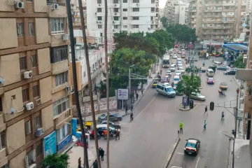 شقة إداري للإيجار 185 م جليم (ش أبو قير الرئيسي)