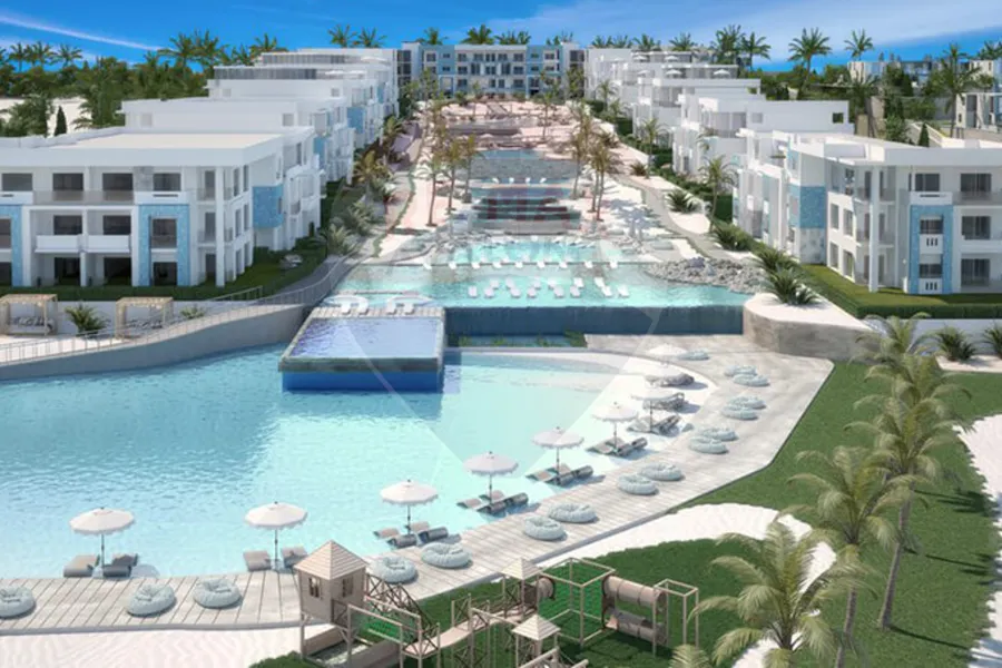 شالية فندقي للبيع (فوكا باي - راس الحكمة) 70 م