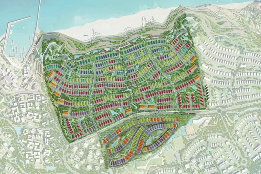 شاليه ستاند الون للبيع (جيفيرا) رأس الحكمة 180 م + 180 م روف